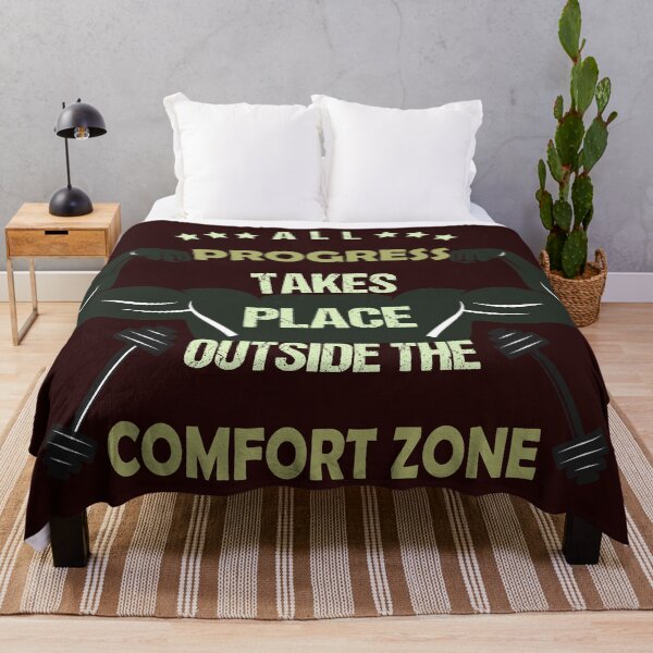 Item preview, All progress takes place outside the comfort zone #5 designed and sold by Achily.