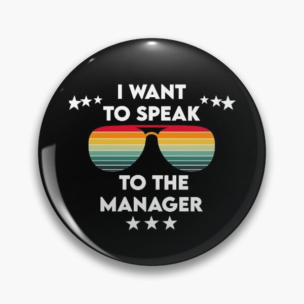 Item preview, I want to speak to the manager vintage 2020 designed and sold by Avgeek21.