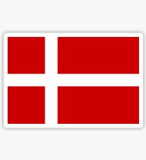 Flagge von Dänemark Sticker