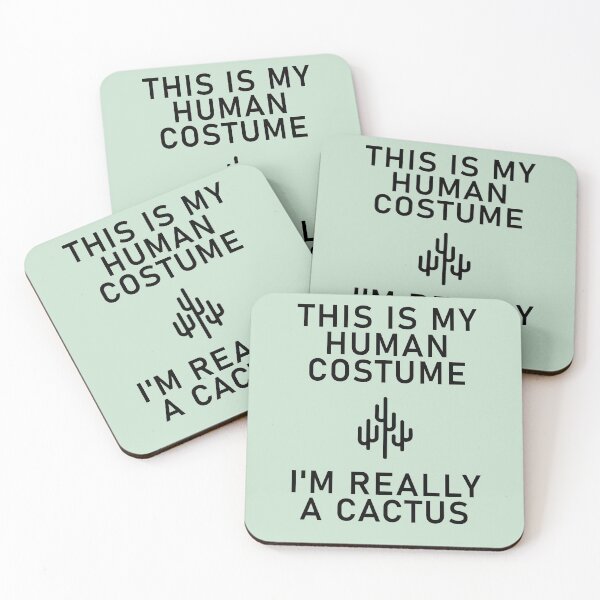 Item preview, This Is My Human Costume I'm Really A Cactus designed and sold by Shujii.