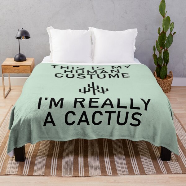 Item preview, This Is My Human Costume I'm Really A Cactus designed and sold by Shujii.