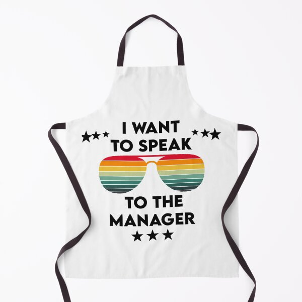 Item preview, I want to speak to the manager vintage black designed and sold by Avgeek21.