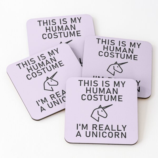 Item preview, This is my Human Costume I'm Really a Unicorn designed and sold by Shujii.