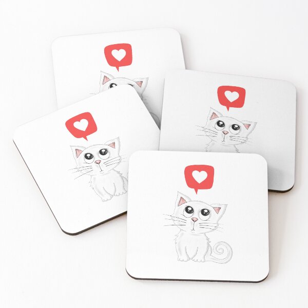 Item preview, Funny Cat (I love you) designed and sold by Balazs Borzon.