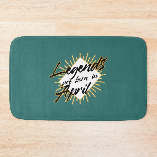 Item preview, LEGENDS ARE BORN IN APRIL designed and sold by Delicious Design ⭐⭐⭐⭐⭐.
