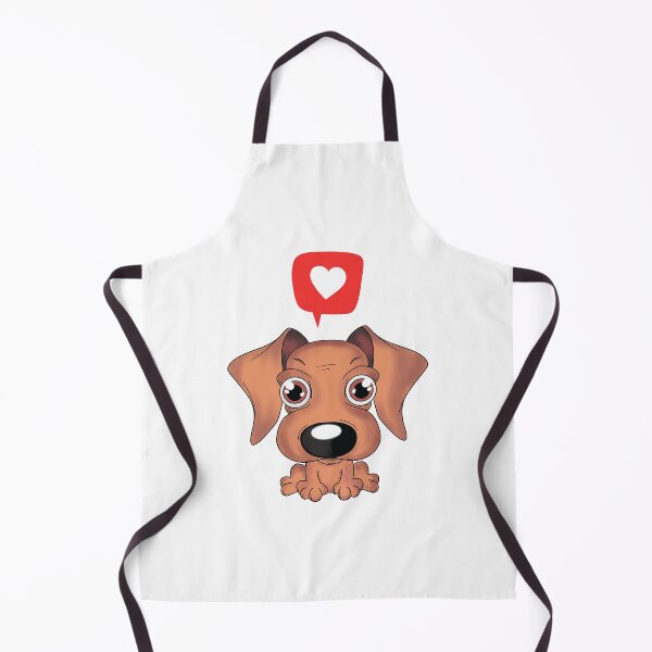 Item preview, Cute Dog ...(I Love You) designed and sold by Balazs Borzon.