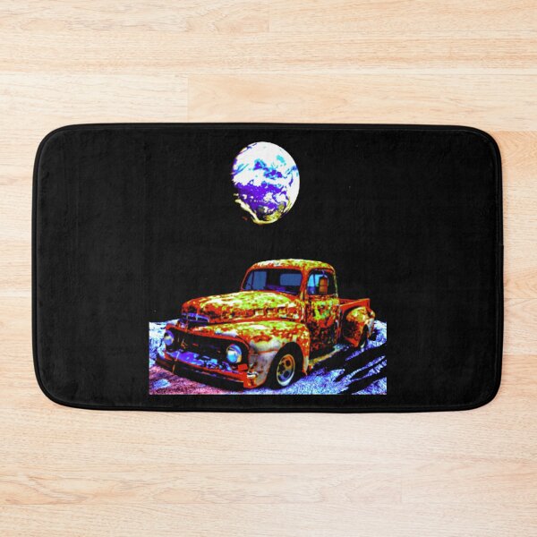 Item preview, Old Truck On The Moon designed and sold by MuscleCarTs.
