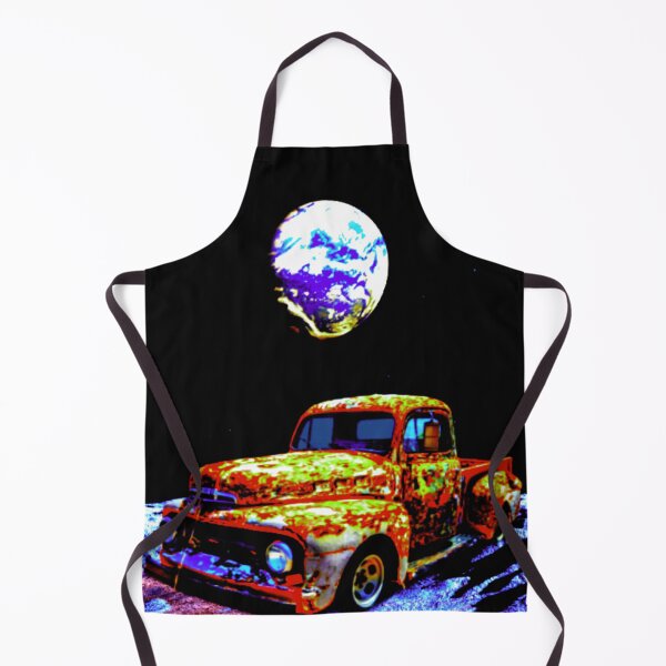 Item preview, Old Truck On The Moon designed and sold by MuscleCarTs.