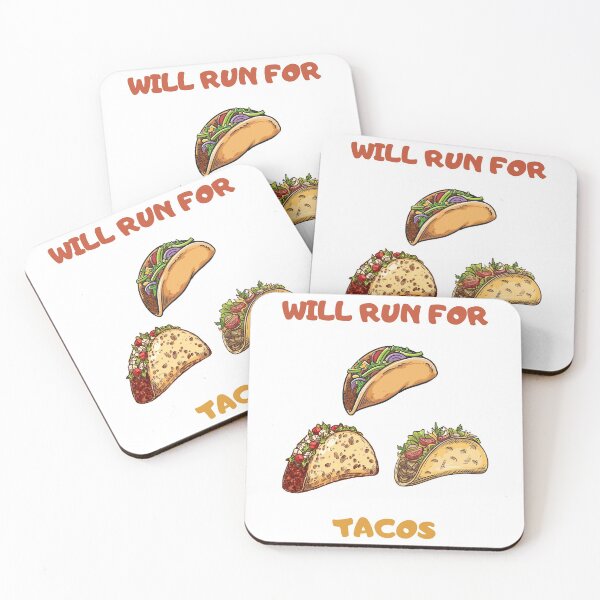 Item preview, Running for tacos designed and sold by BarvinWayne.