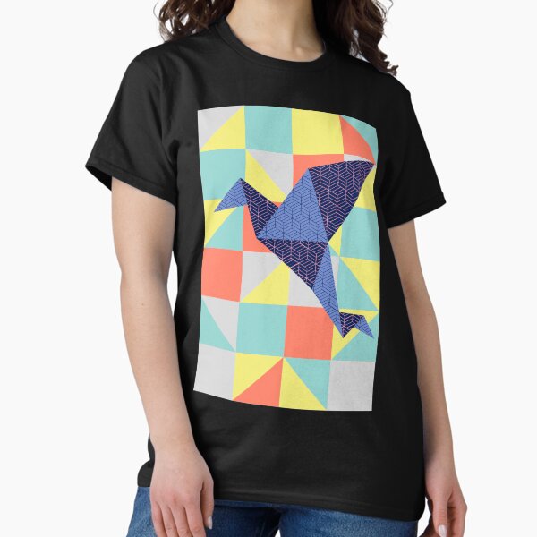 Item preview, The geometric bird raising designed and sold by Raseelvm.