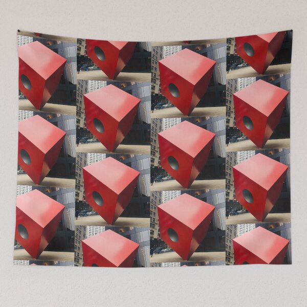 Item preview,  Red Cube Sculpture  designed and sold by RitazMedia.