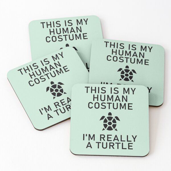 Item preview, This Is My Human Costume I'm Really A Turtle designed and sold by Shujii.