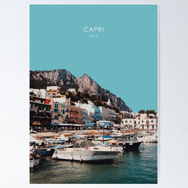 Capri Art Print Skyline, Capri Poster, Vertical Print, Capri Italy, Capri  Wall Art, Italian Travel Wall Art, Capri style E8-O-CAPR -  Portugal