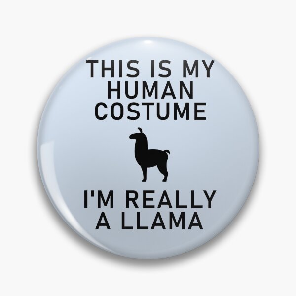 Item preview, This is my Human Costume I'm Really A Llama designed and sold by Shujii.