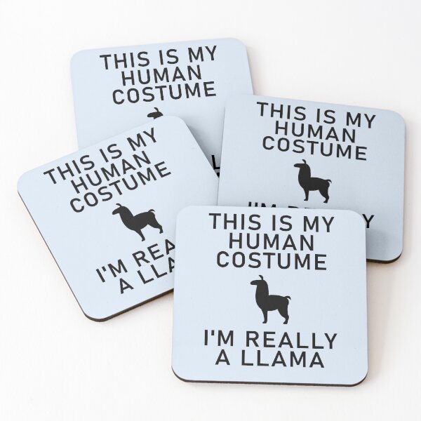 Item preview, This is my Human Costume I'm Really A Llama designed and sold by Shujii.