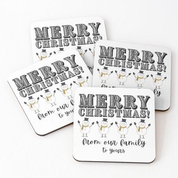 Item preview, Merry Christmas from our family to yours designed and sold by blacklittlemoon.
