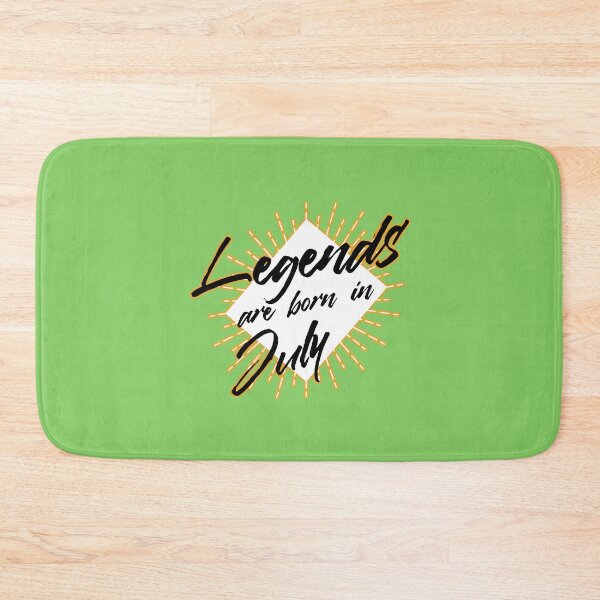 Item preview, LEGENDS ARE BORN IN JULY designed and sold by Delicious Design ⭐⭐⭐⭐⭐.