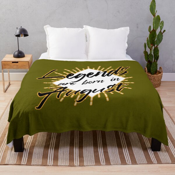 Item preview, LEGENDS ARE BORN IN AUGUST designed and sold by Delicious Design ⭐⭐⭐⭐⭐.