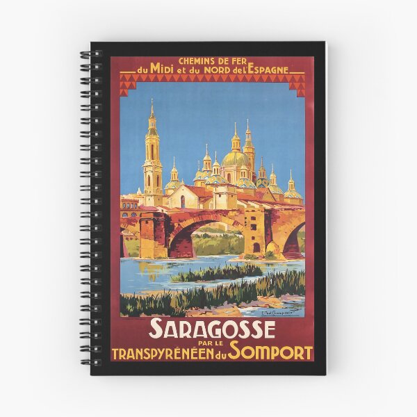 Item preview, retro Saragosse designed and sold by CorasPosters.