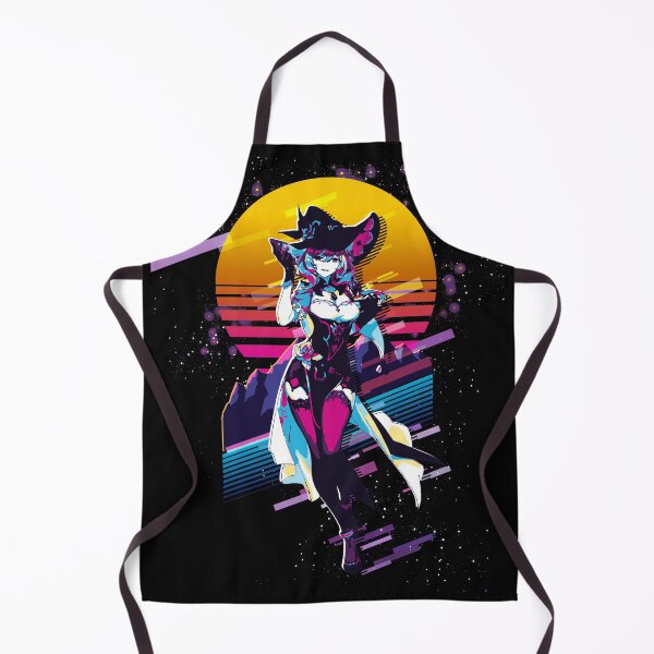 Item preview, Lisa - Genshin Impact 80s retro designed and sold by MyRetroArt.