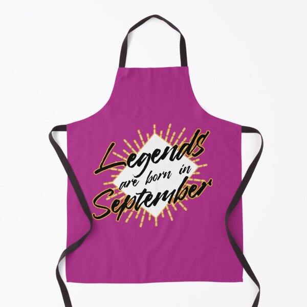 Item preview, LEGENDS ARE BORN IN SEPTEMBER designed and sold by Delicious Design ⭐⭐⭐⭐⭐.