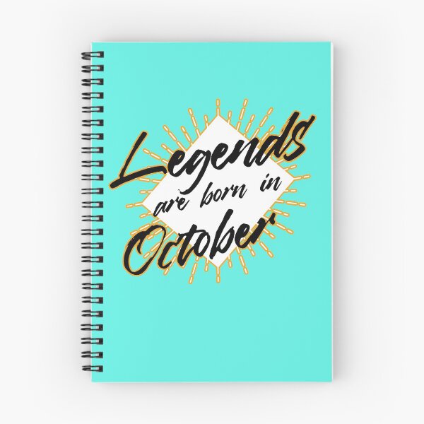 Item preview, LEGENDS ARE BORN IN OCTOBER designed and sold by Delicious Design ⭐⭐⭐⭐⭐.