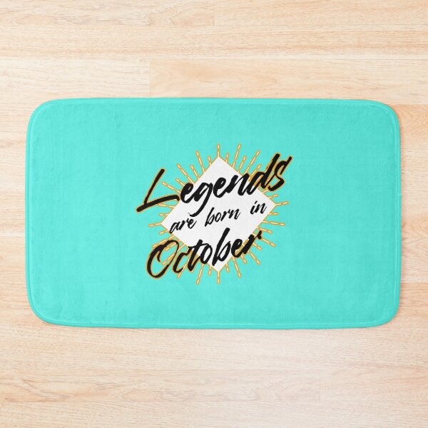 Item preview, LEGENDS ARE BORN IN OCTOBER designed and sold by Delicious Design ⭐⭐⭐⭐⭐.