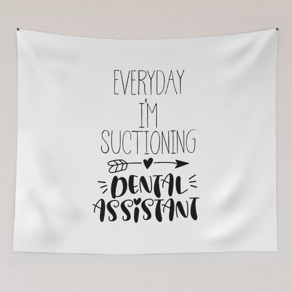 Item preview, Everyday I'm Suctioning Dental Assistant T-Shirt designed and sold by ZANKELLO.