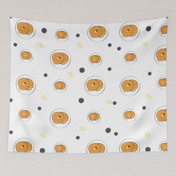 Item preview, Butter Blueberries Pancake  designed and sold by Efka19.