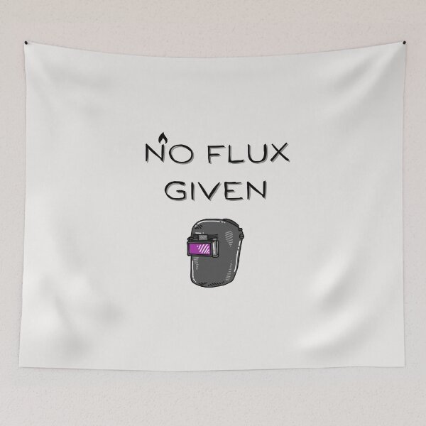 Item preview, Welders Helmet - No Flux Given (Black) designed and sold by Millenial Designs.
