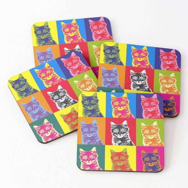Item preview, Andy Warhol Colourful Cat designed and sold by Warren  Photographic.