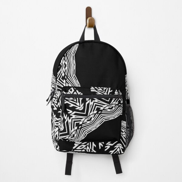 Item preview, Arctic Circle Kaleidoscope Black And White Nordic Design designed and sold by taiche.