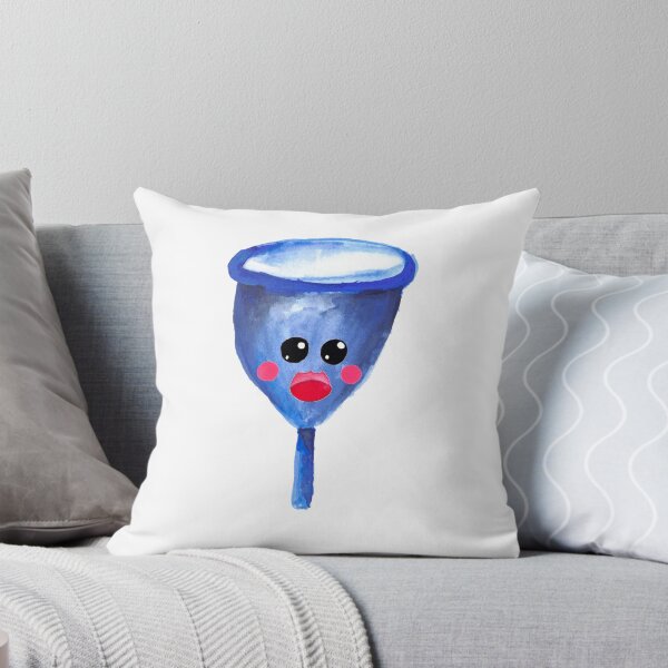Item preview,  Cute Gouache Menstrual Cup designed and sold by sadiesavesit.