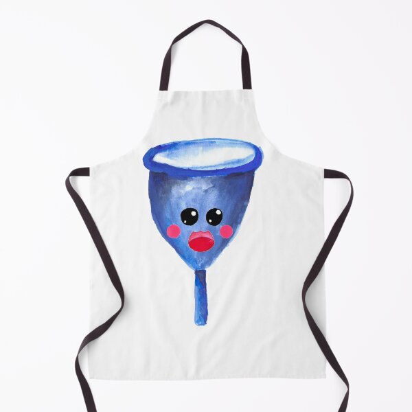 Item preview, Cute Gouache Menstrual Cup designed and sold by sadiesavesit.