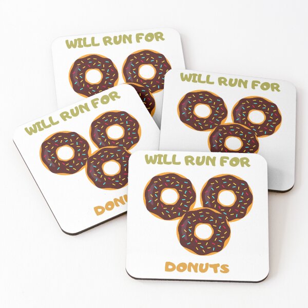 Item preview, Will run for donuts designed and sold by BarvinWayne.