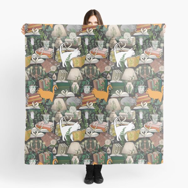 Item preview, Cozy Cat Cafe and Bookstore designed and sold by IrishVikingDesigns.