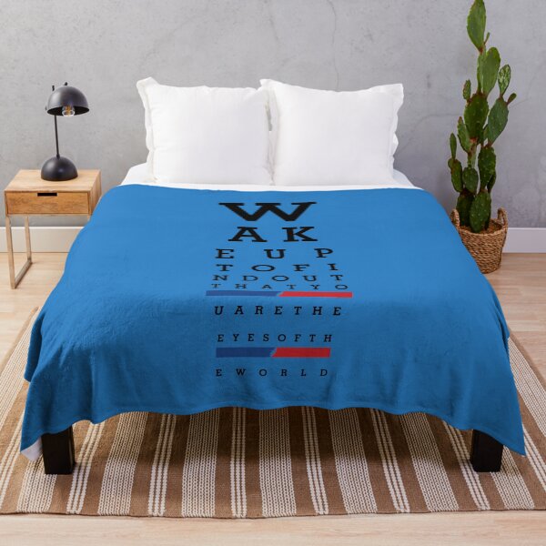 Item preview, Wake Up Eye Chart designed and sold by Sugar-Magnolia.