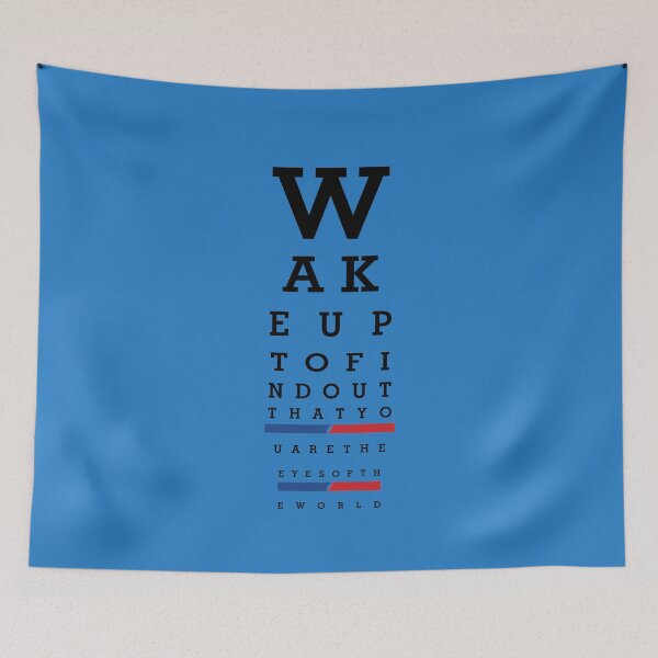 Item preview, Wake Up Eye Chart designed and sold by Sugar-Magnolia.