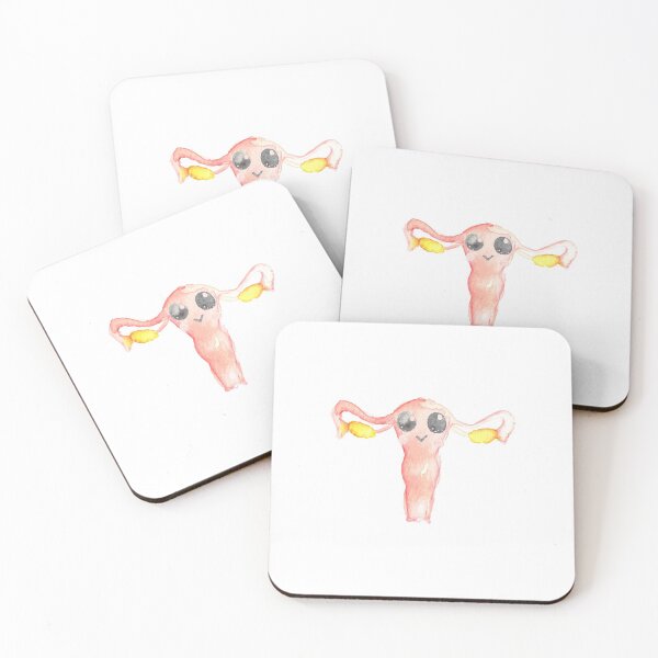 Item preview, Cute Watercolor Uterus designed and sold by sadiesavesit.
