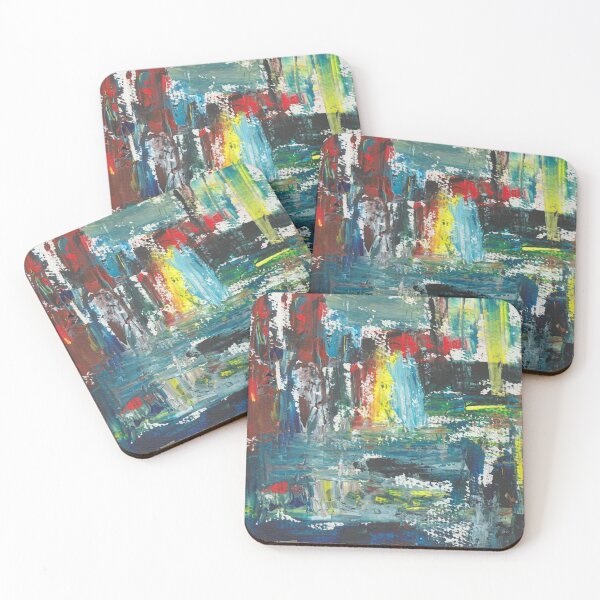 Item preview, Colorful Abstract Painting Pattern designed and sold by sumayalovesyou.