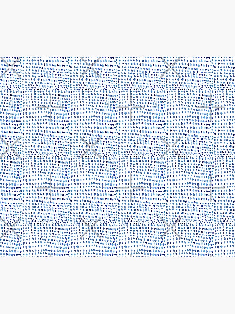 Blue Watercolor Dots by sadiesavesit