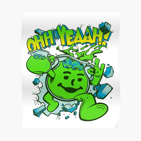 Poster Kool Aid Man Redbubble