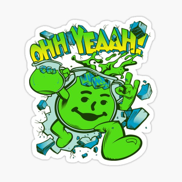 Kool Aid Man Stickers Redbubble - kool aid man roblox decal