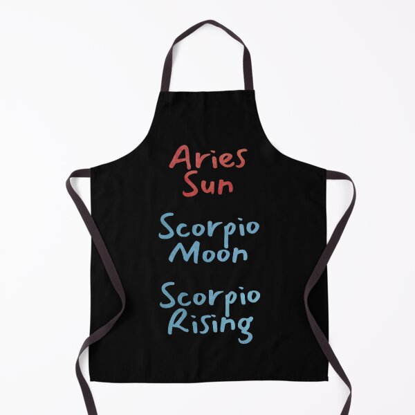 Item preview, Aries Sun Scorpio Moon Scorpio Rising Text designed and sold by leomooncreates.