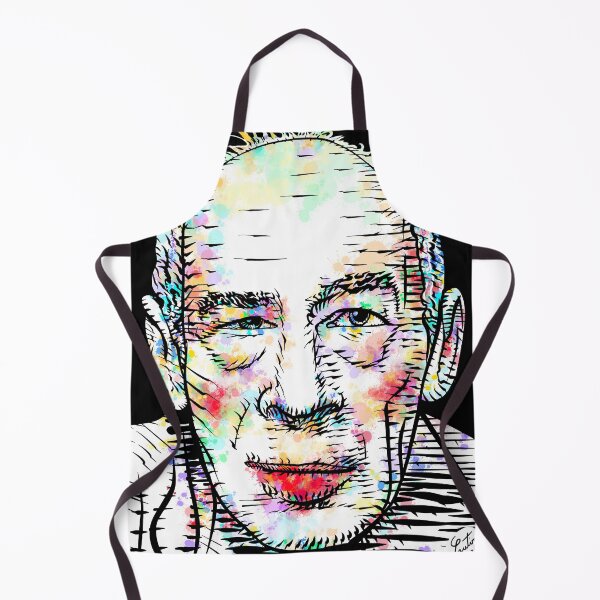 Item preview, HENRY MILLER watercolor and ink portrait designed and sold by lautir.