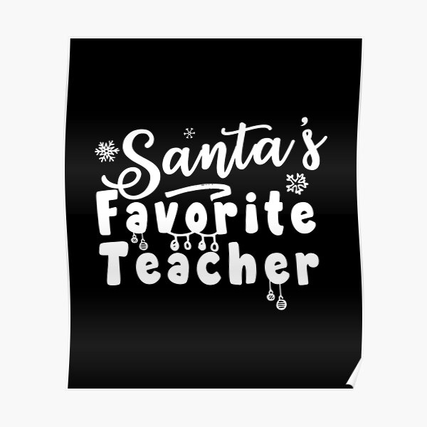 Download Teacher Svg Posters Redbubble