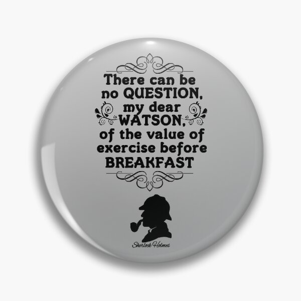 Item preview, Sherlock Quotes 221B Baker St. British Detective Vintage Literary Gifts designed and sold by TopTeeShop.