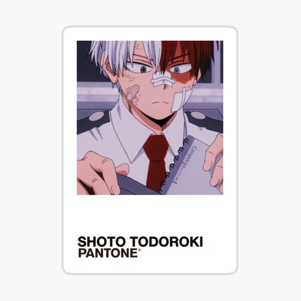 todoroki shoto stickers redbubble