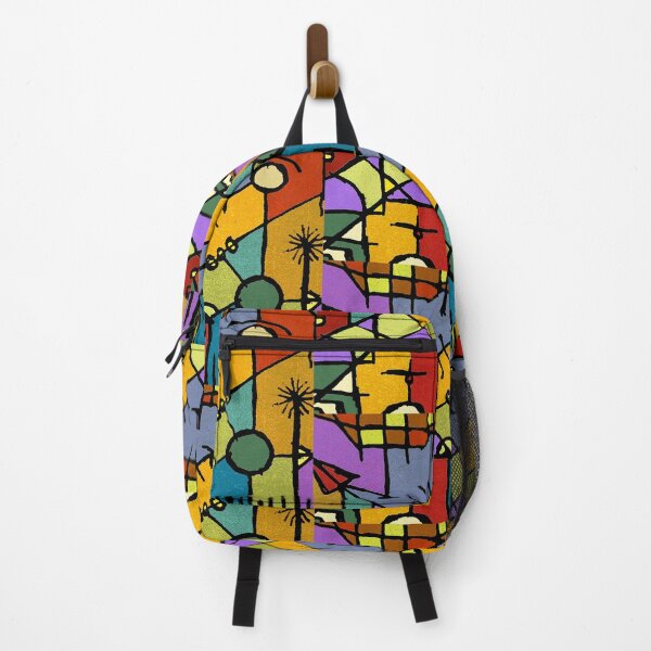 Item preview, Multicolored Tribal Pattern Print designed and sold by DFLC Prints.