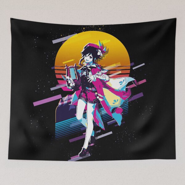 Item preview, Venti - Genshin Impact 80s retro designed and sold by MyRetroArt.